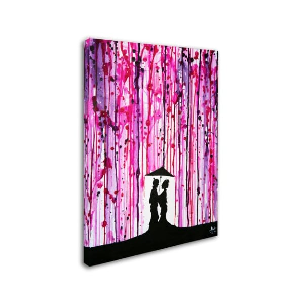 Marc Allante 'Wild Blossoms' Canvas Art,14x19